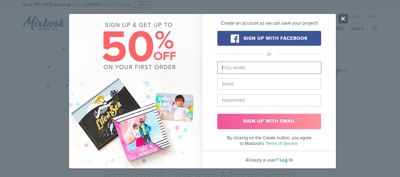New to Mixbook?