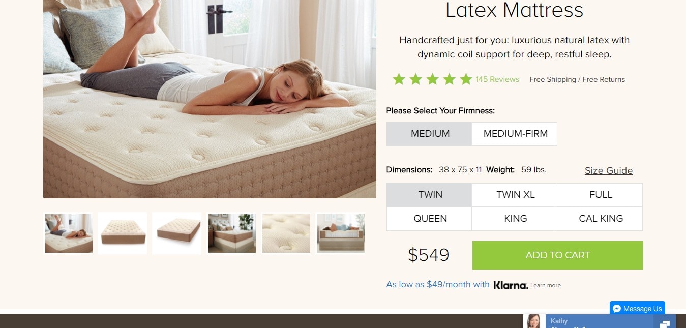 Eco terra latex mattress discounts - features of the Eco Terra mattress