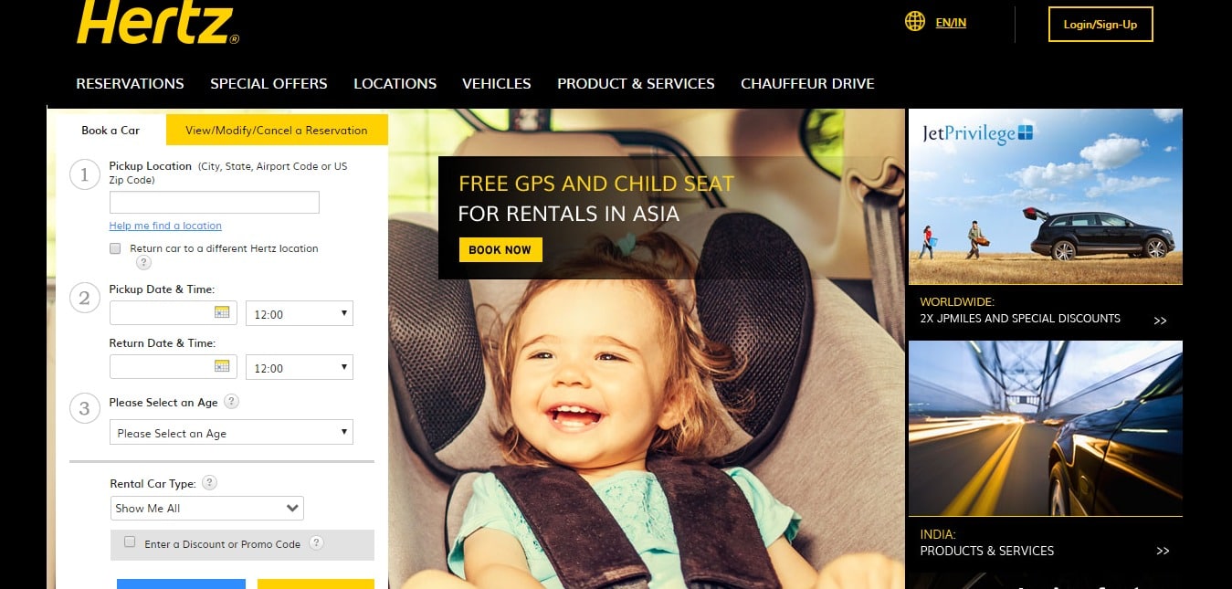Book A Car Online With Hertz Coupon Codes