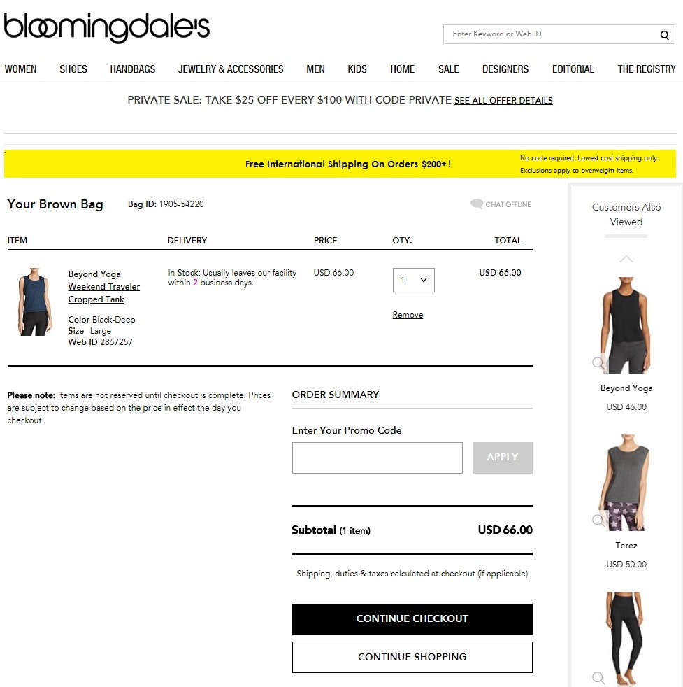 Bloomingdale's Shopping Guide