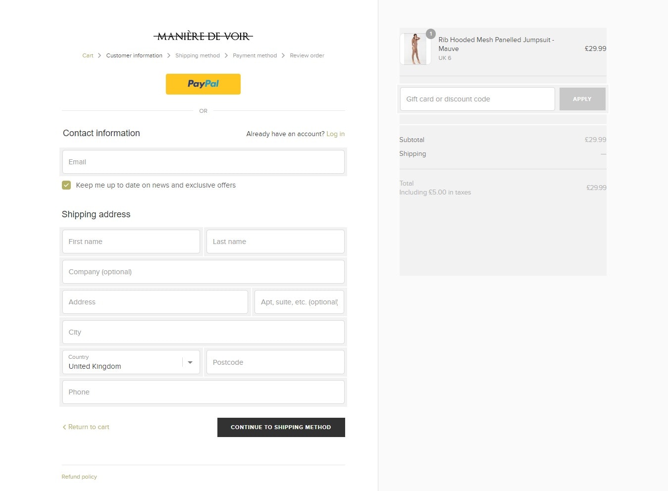 Maniere De Voir Coupon Codes - procedure