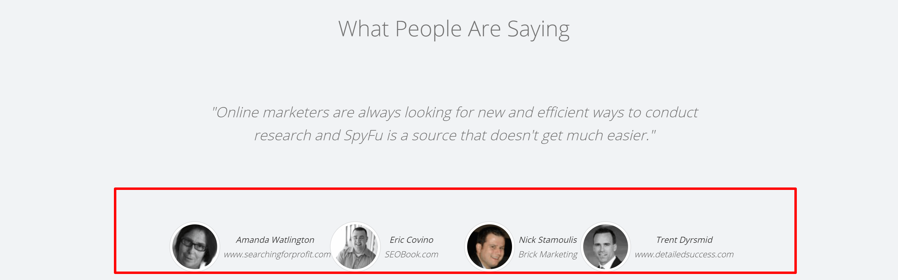 Spyfu reviews and testimonials- spyfu coupon codes