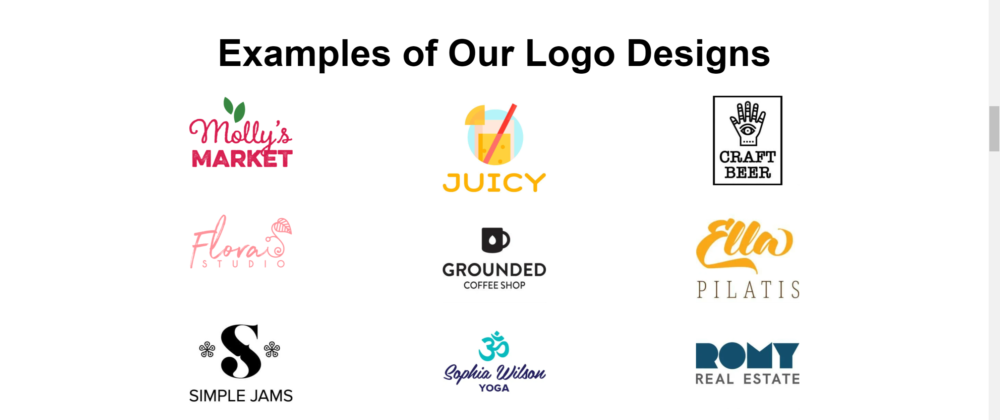 Tailor Brands logo designs