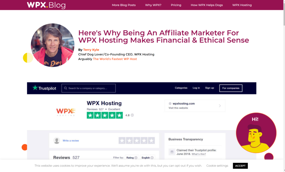 WPX Hosting affiliate program