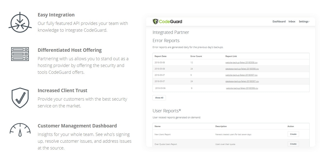 CodeGuard Coupon Codes -fastest and most reliable backup service