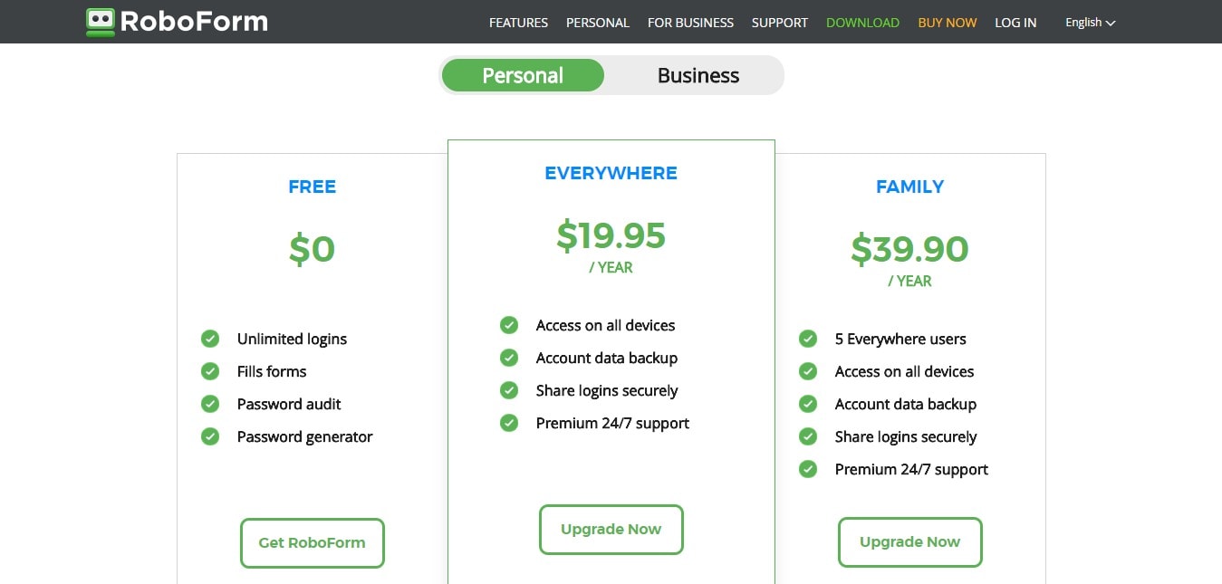 roboform family plan price roboform family plan price