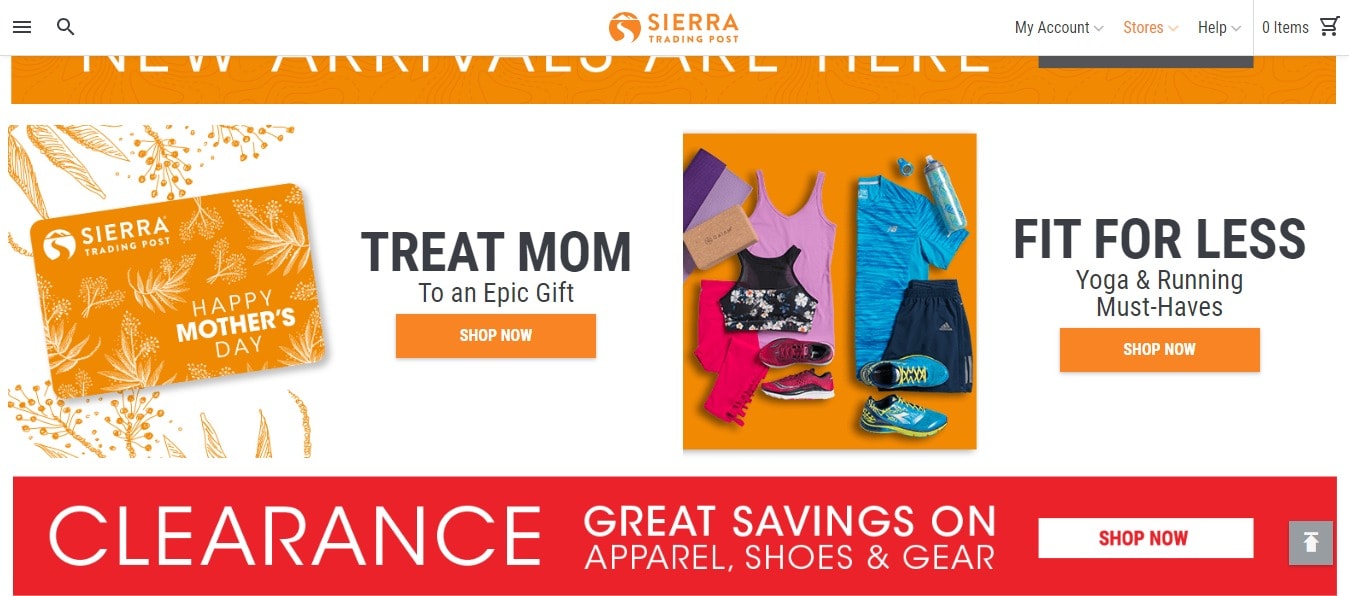 Sierra Trading Post Coupon Codes- Clearance Savings