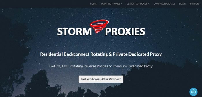stormproxies -Datacentre