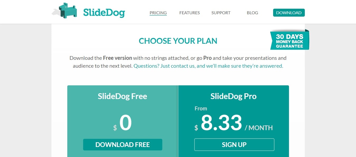 Pricing: SlideDog Coupon Codes