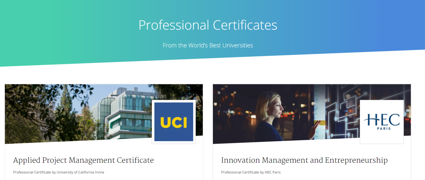 Coursera Coupon Codes- Certificates