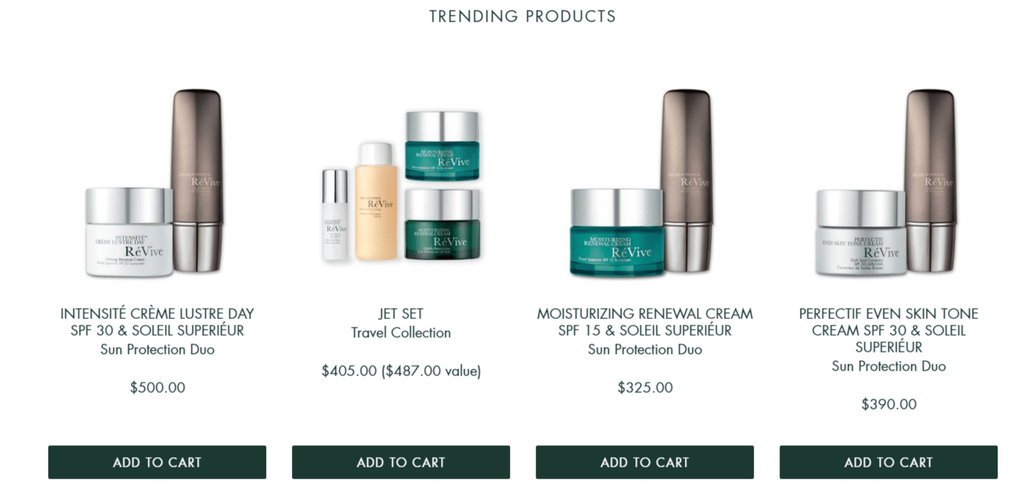 ReVive Skin Care Coupon Codes- Trending Products 