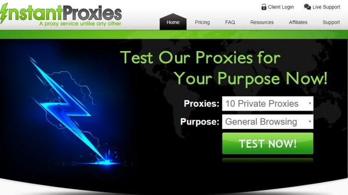 management software - Instant Proxies