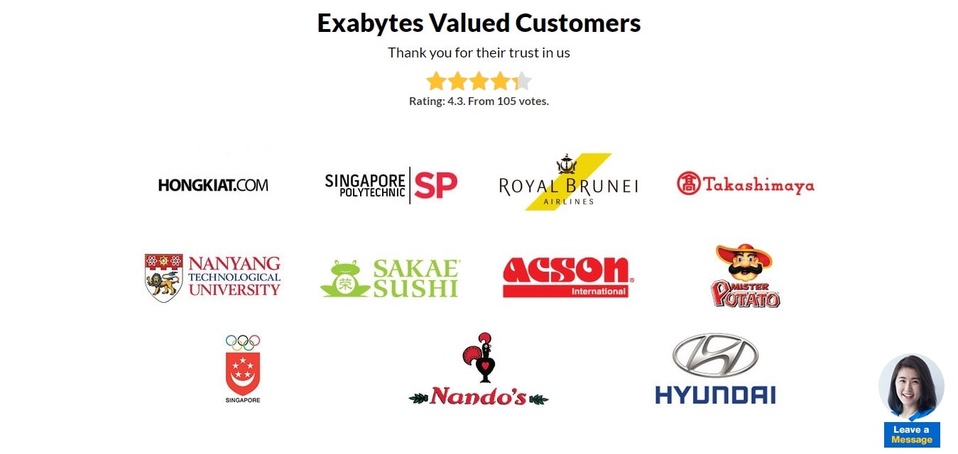 Features - ExaBytes Coupon Discount