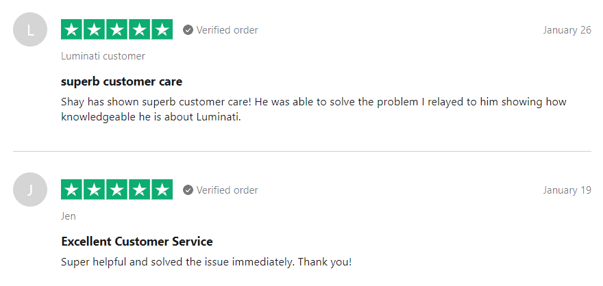 Luminati Proxy Testimonials
