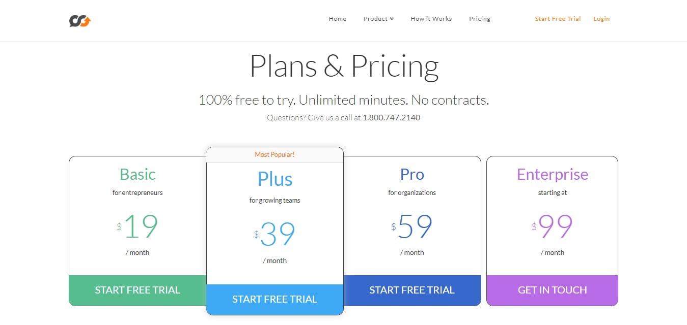 Plans & Pricing (Talkroute Coupon Codes)