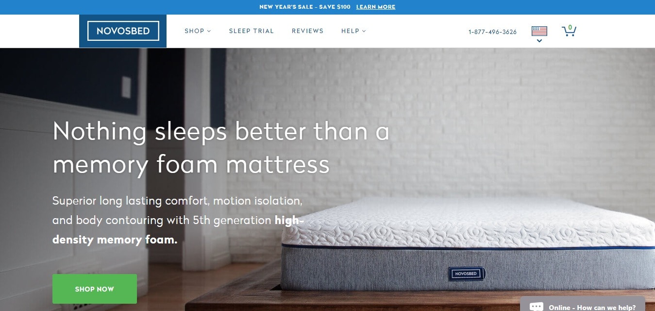 Novosbed coupon codes - sleeps better