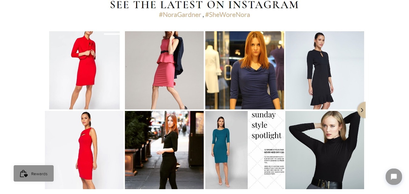 Nora - see the latest on instagram