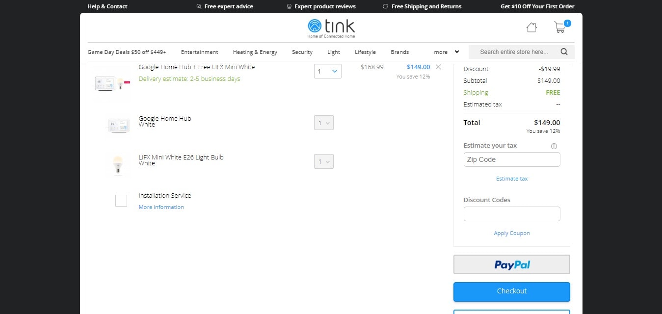 grab your own Tink discount coupon codes