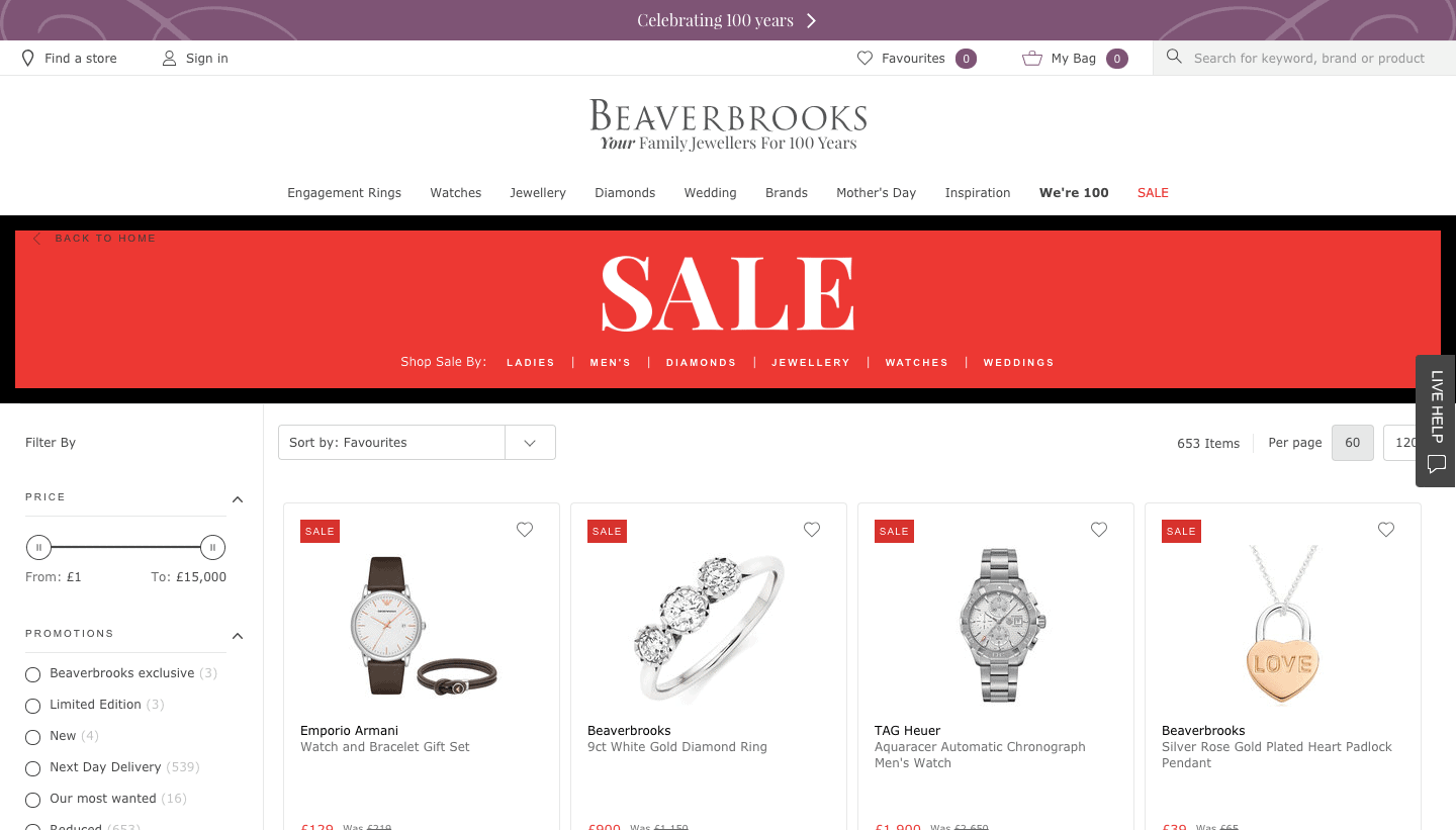 Beaverbrooks Discount Coupon Codes May 2022: UP TO 50% OFF (FREE SHIPPING)