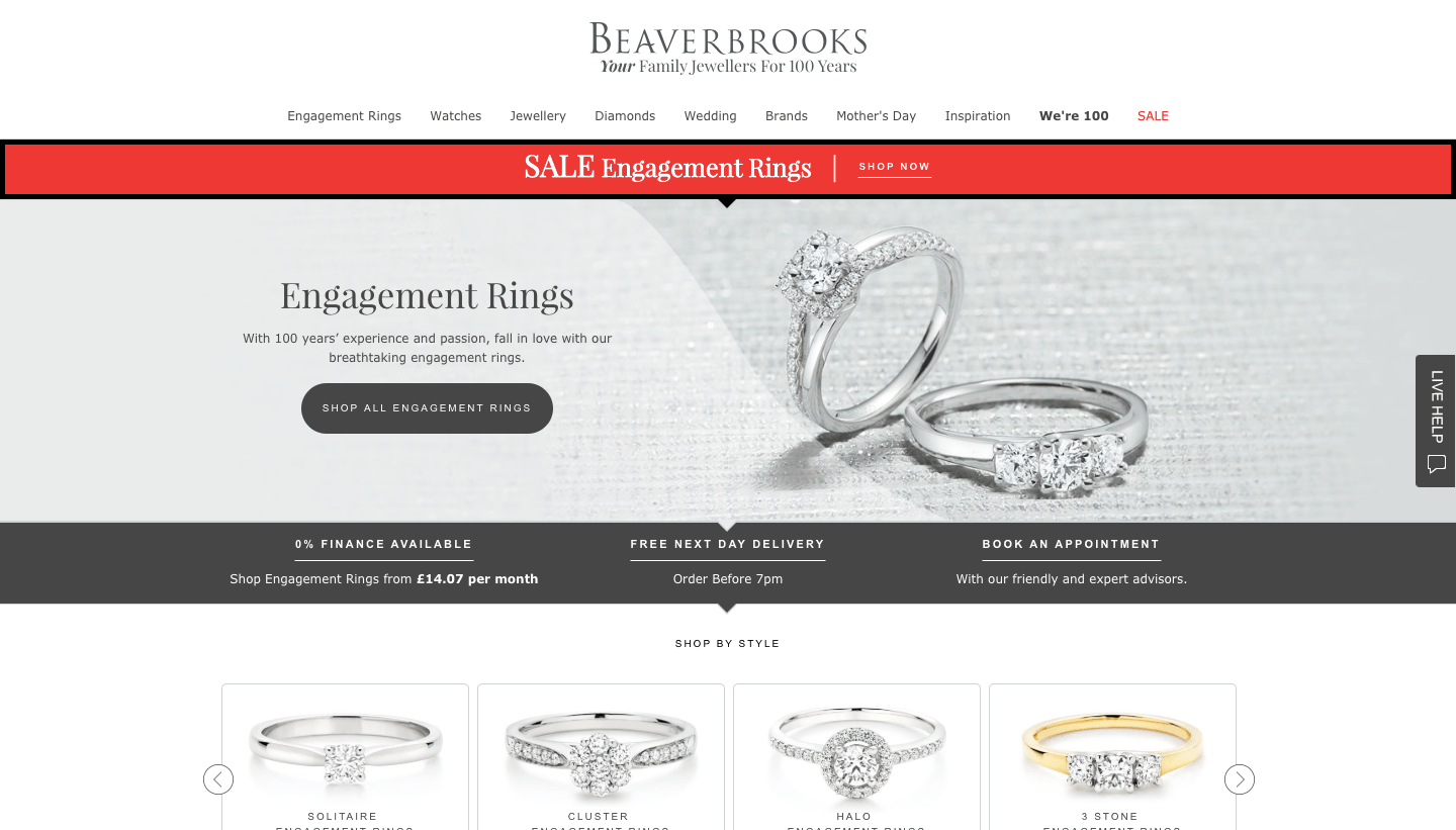 Beaverbrooks Discount Coupon Codes May 2022: UP TO 50% OFF (FREE SHIPPING)