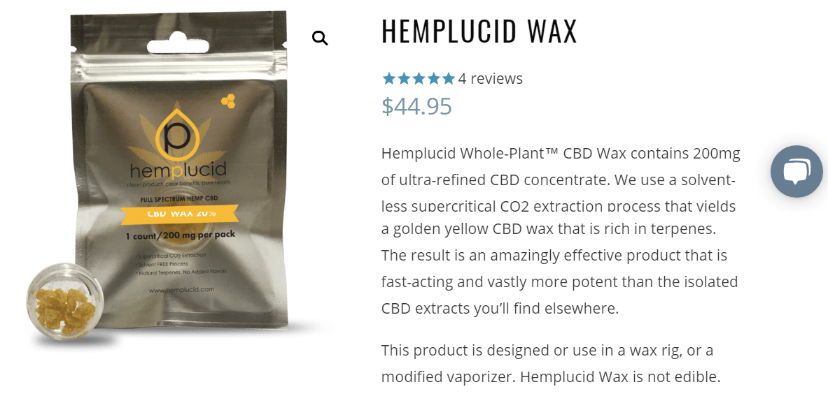 Hemplucid Discount Coupon Code-Wax