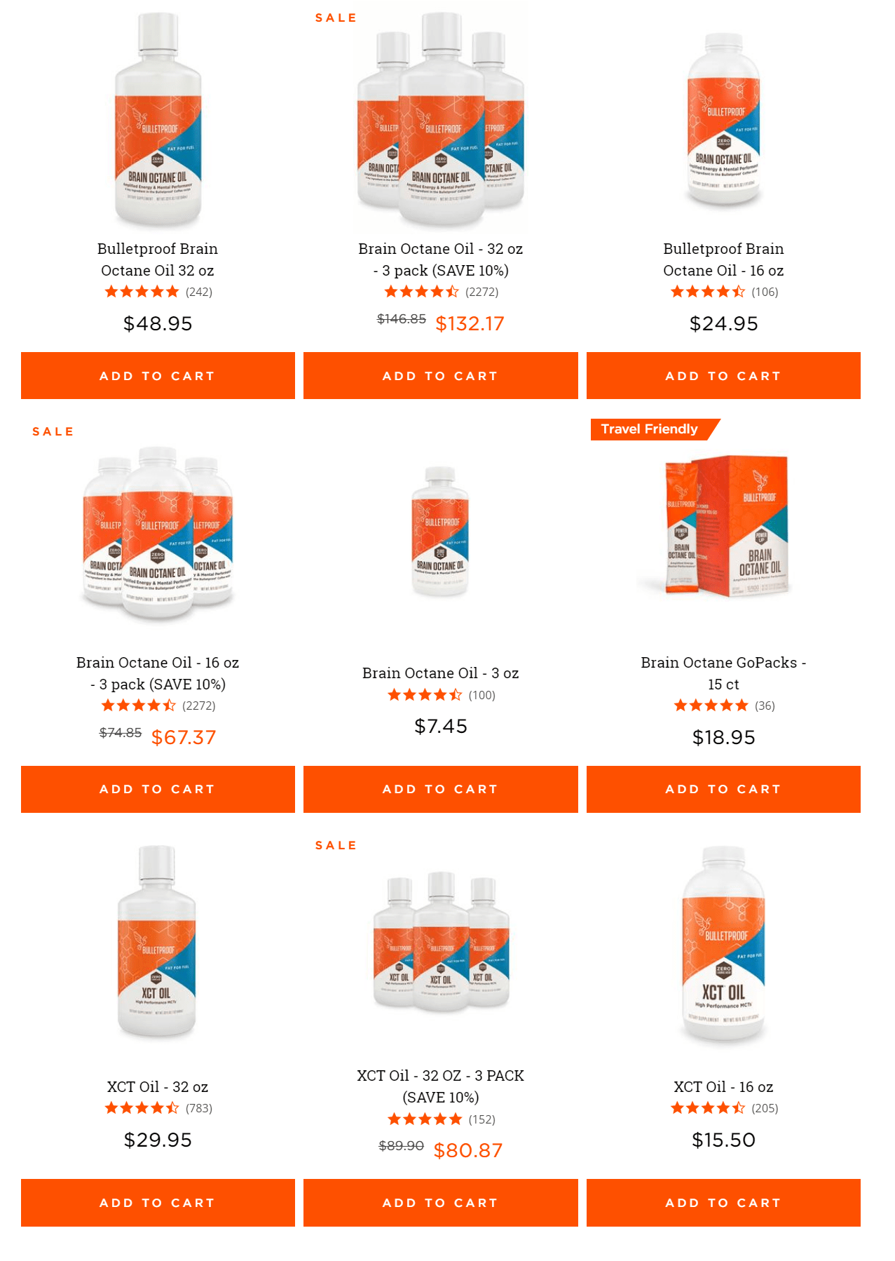 Bulletproof Coupon Codes-Brain Octane Oil Pricing