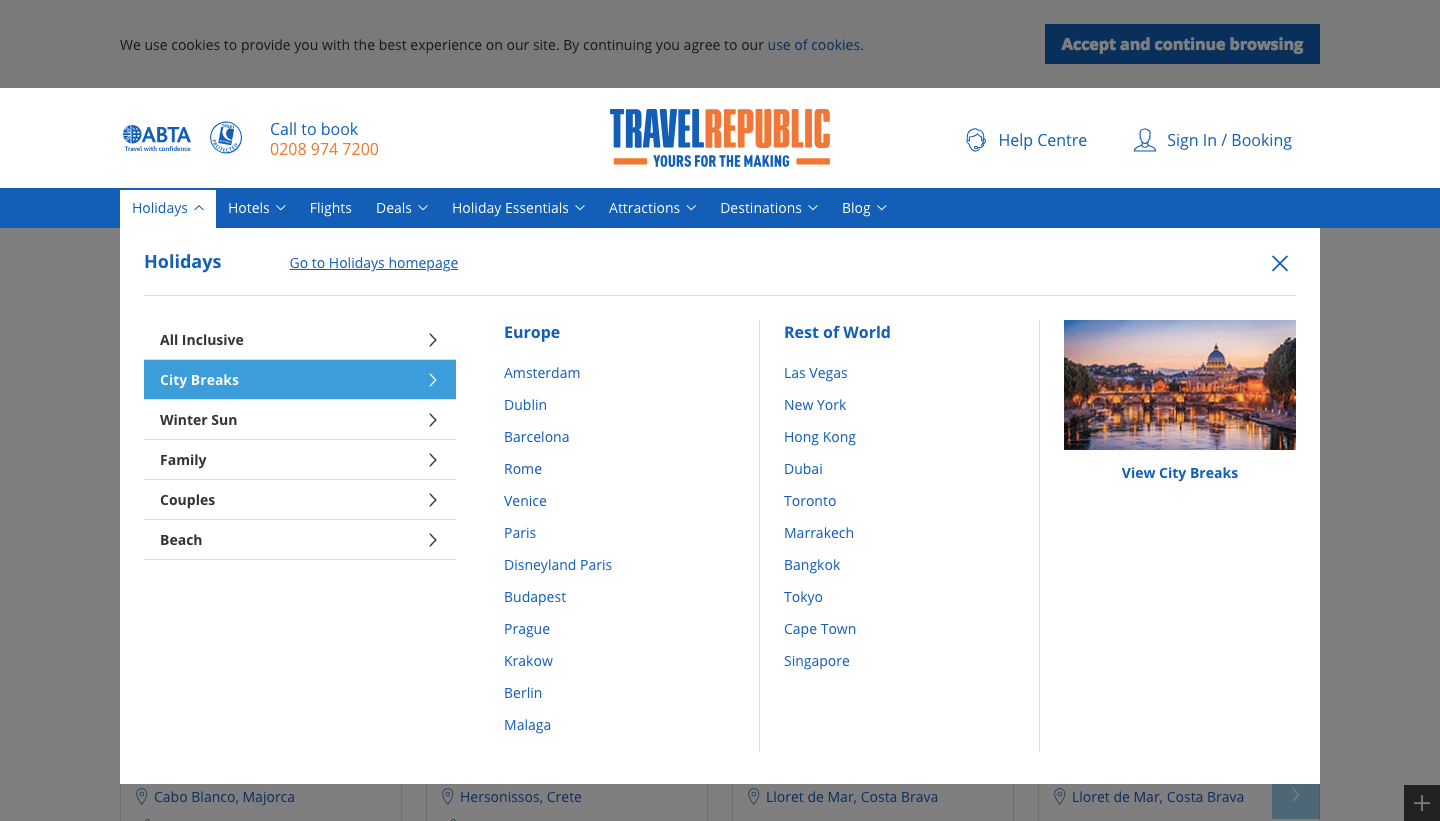 Códigos promocionais Travel Republic 2023 OBTENHA 40 DE DESCONTO
