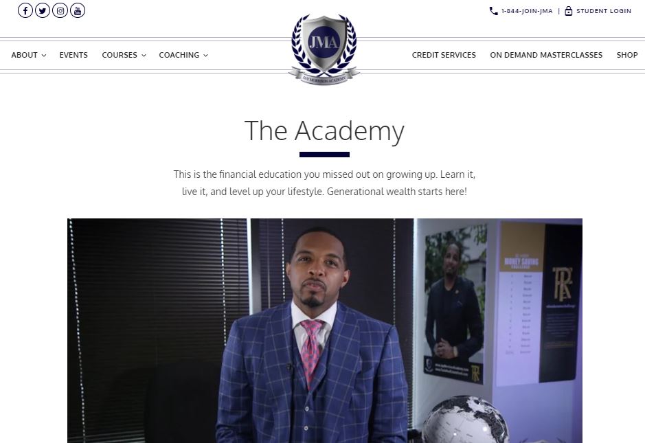 Jay Morrison academy review - The Academy
