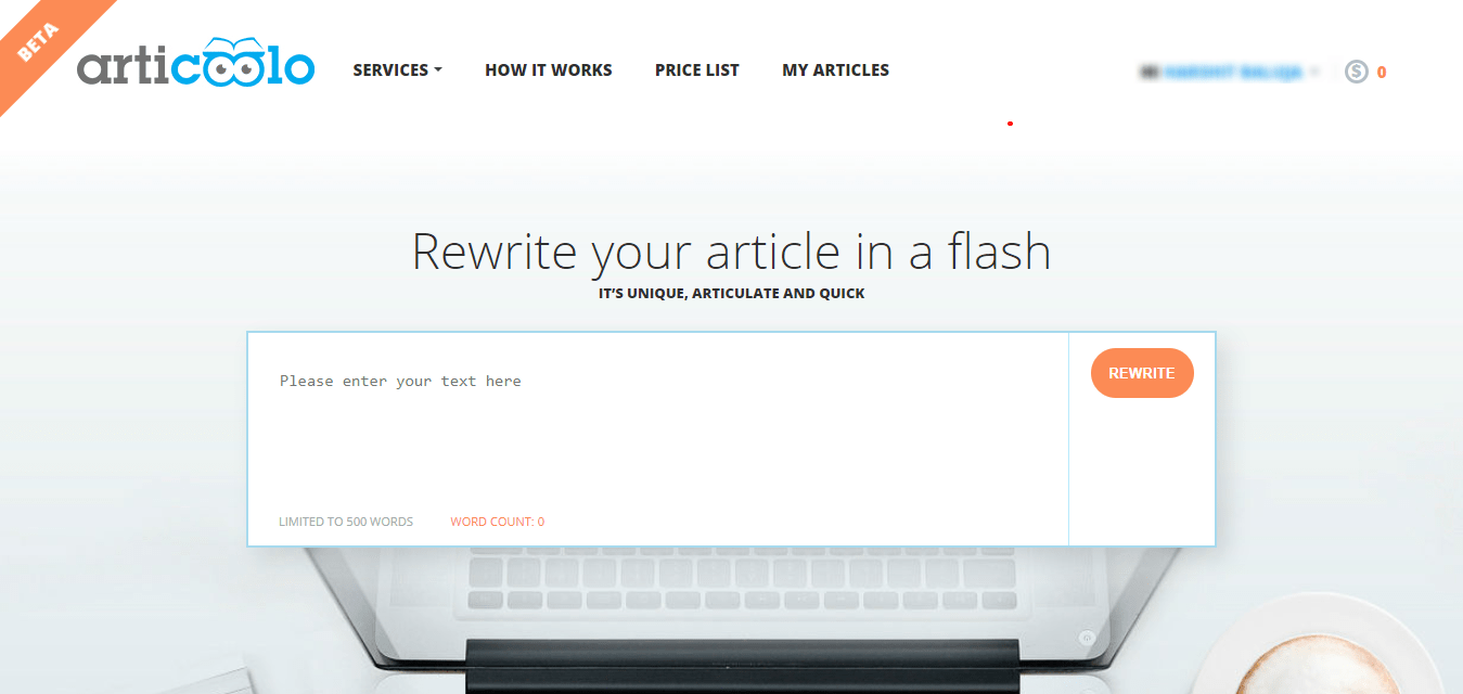 Create & Rewrite Article In A Flash