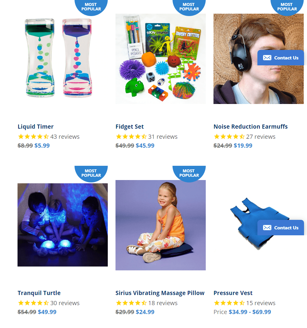 National Autism Resources Coupon Codes - Calming Gift