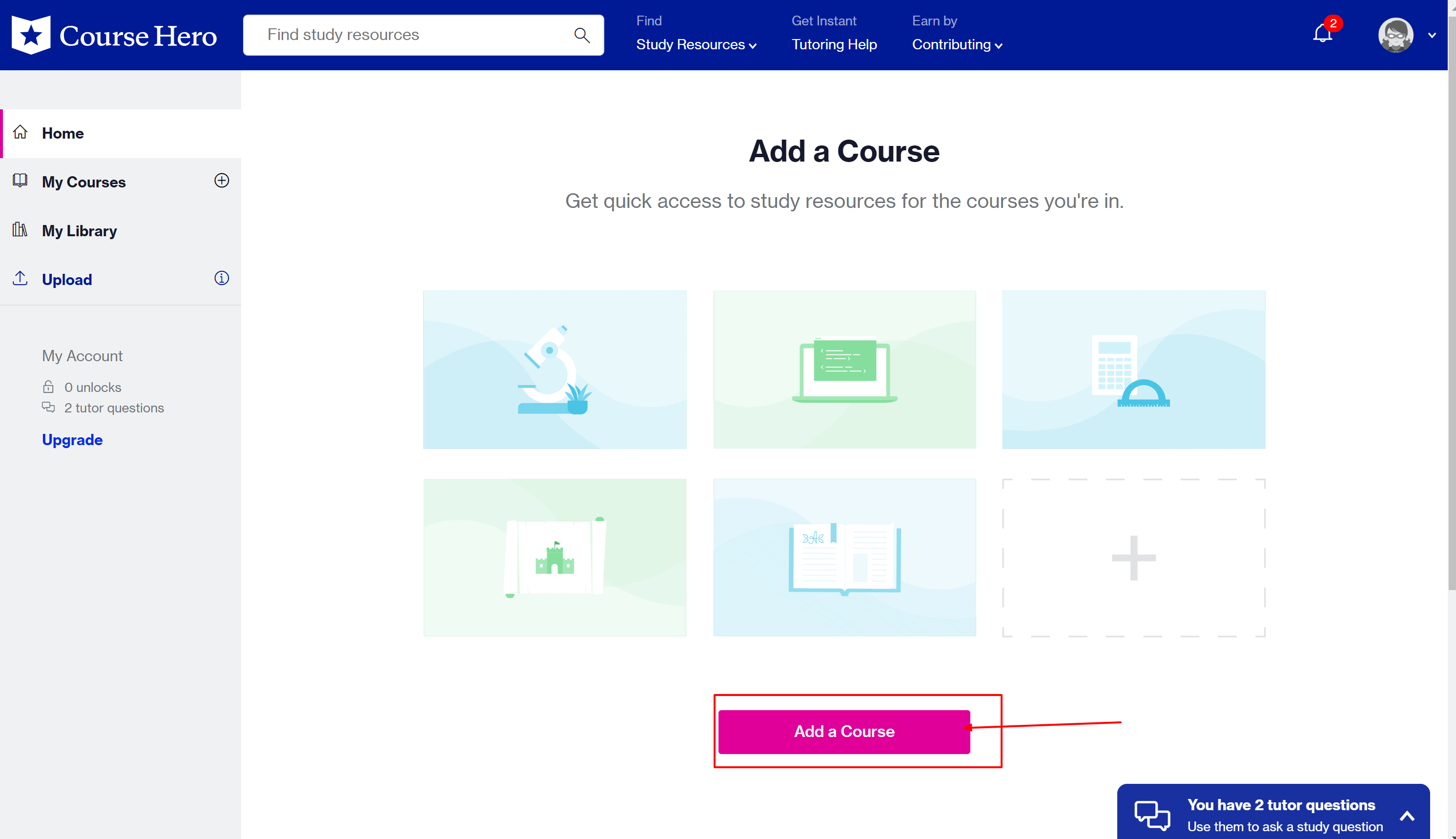 Course hero my library silknipod