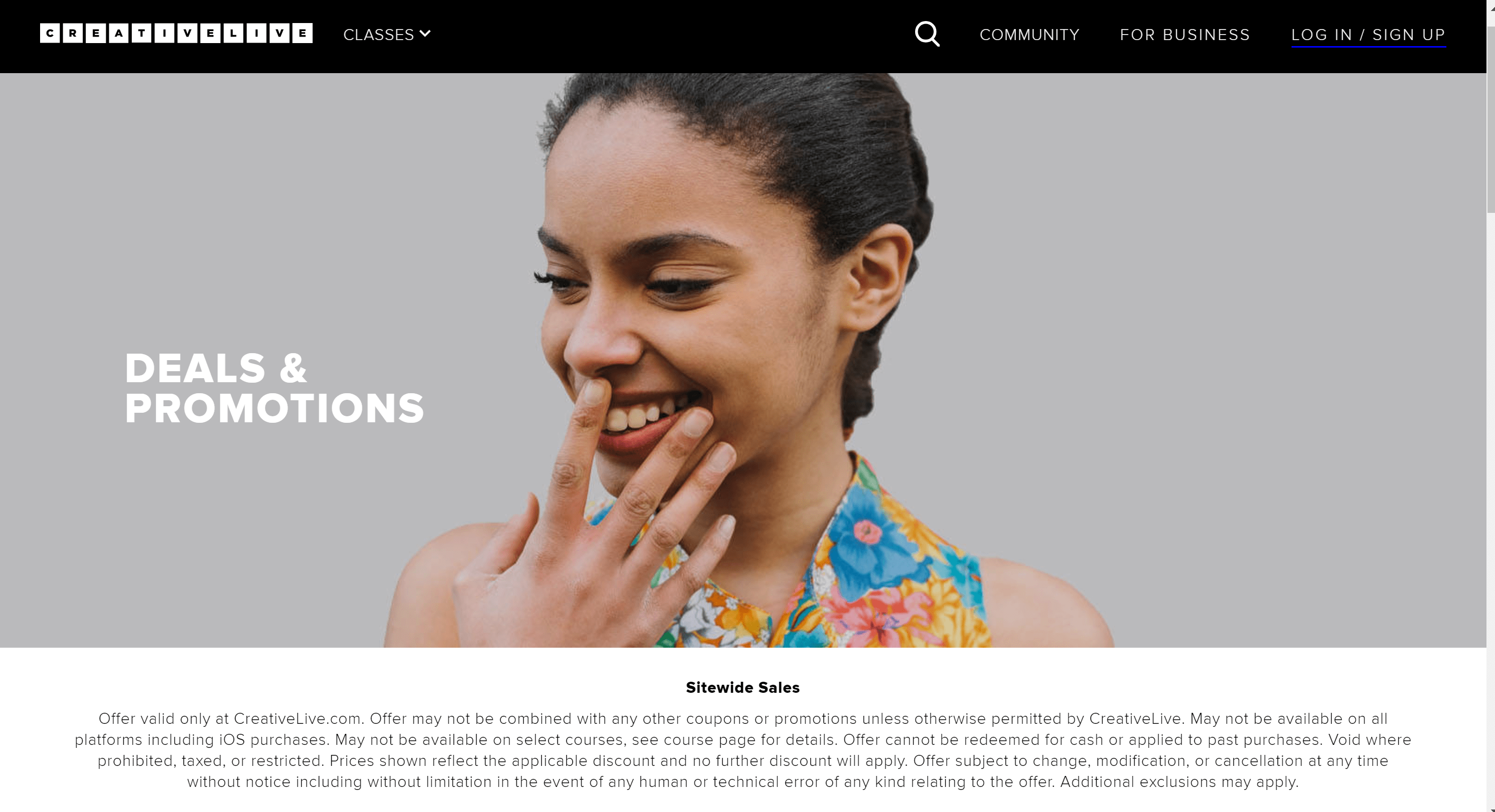 CreativeLive Deals and offers
