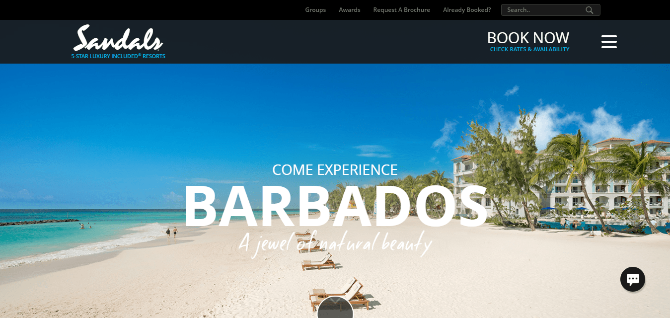 Sandals resorts for Barbados