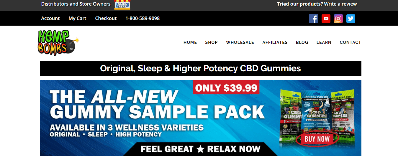 coupons for Hemp Bomb CBD gummies