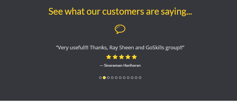  GoSkills Coupon Codes- Costumer Review