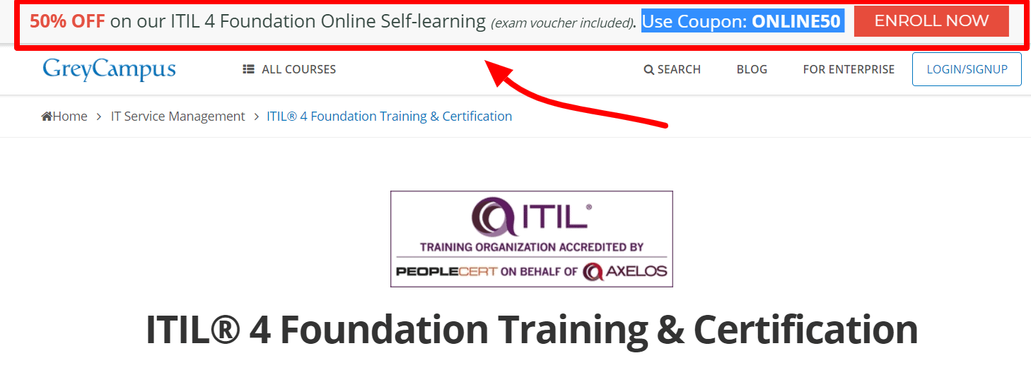 ITIL Foundation Certification Training