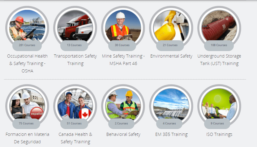 Online Environmental Health & Safety Training courses