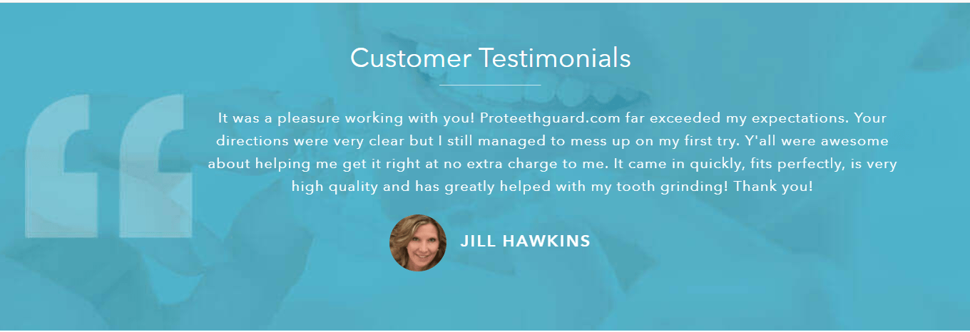 Pro Teeth Guard Review- Testimonials