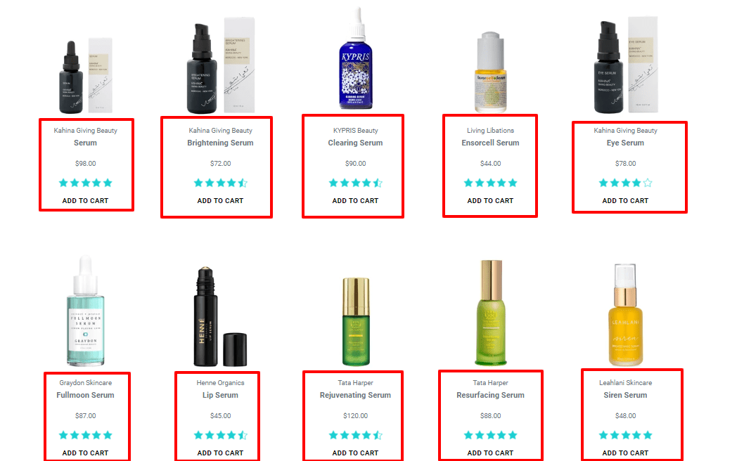 The Detox Market Coupon Codes - Serums