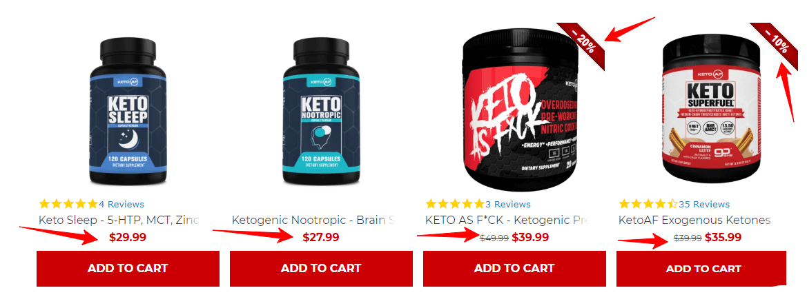  KETOAF coupon codes