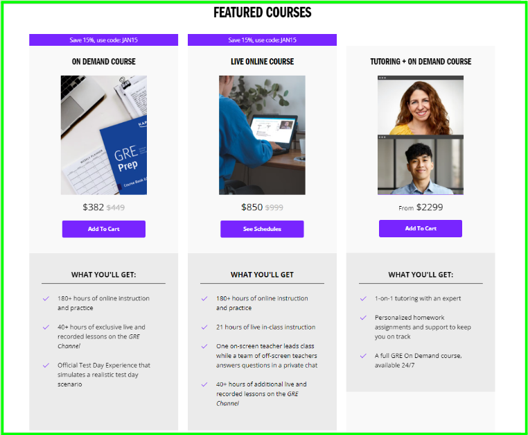 Kaplan Pricing