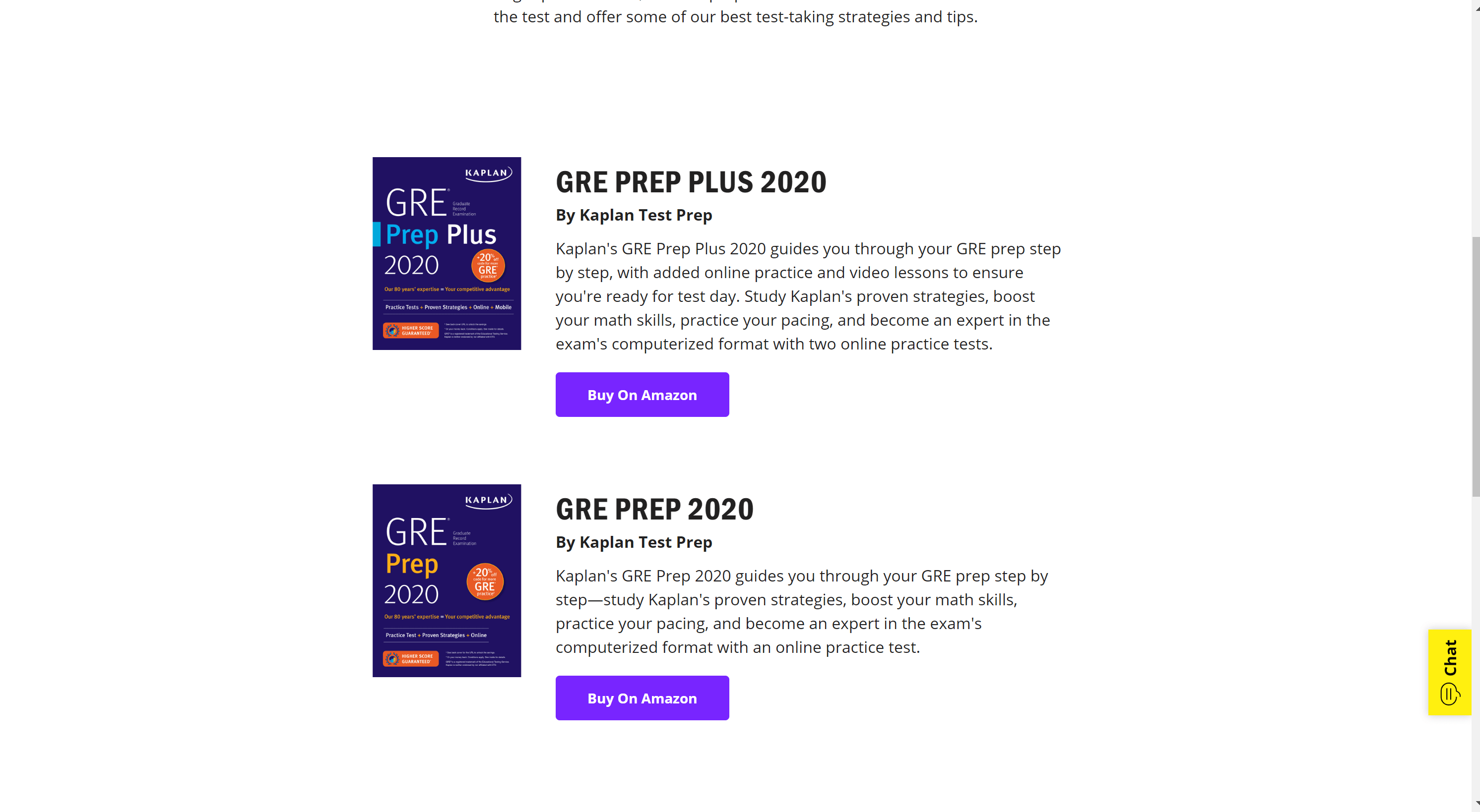 Main Quantity Books From GRE