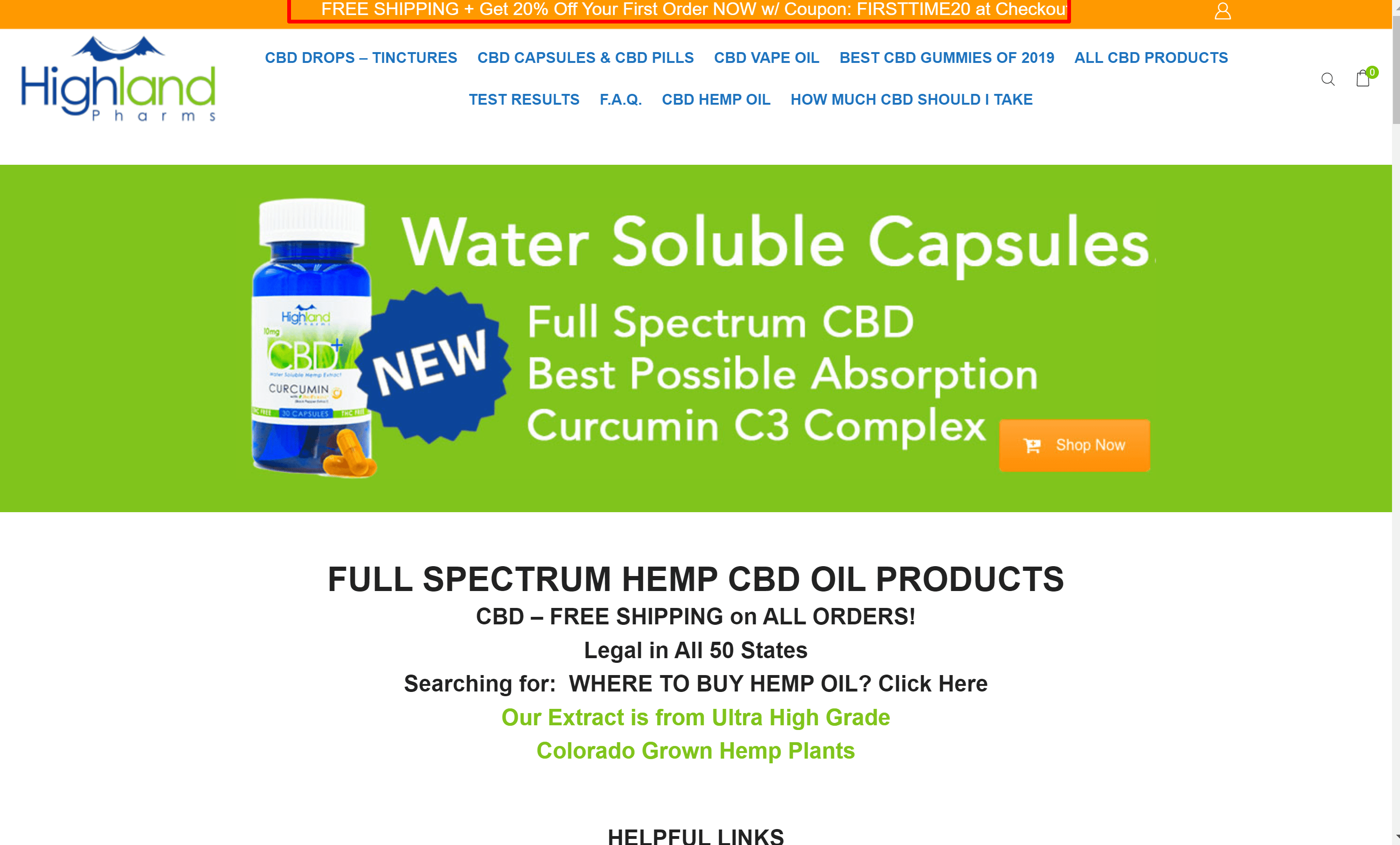 Highland Pharms Coupon Codes 2022 20 Off First Order Highland Pharms Coupon Codes 2022 20 Off First Order