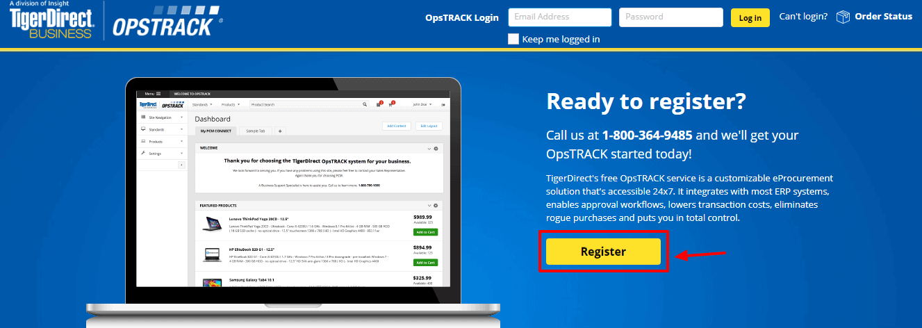 TigerDirect Review - OpsTRACK
