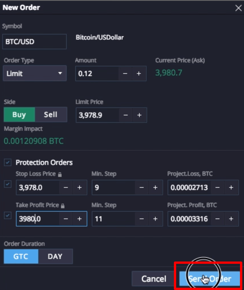 Prime XBT trading platform