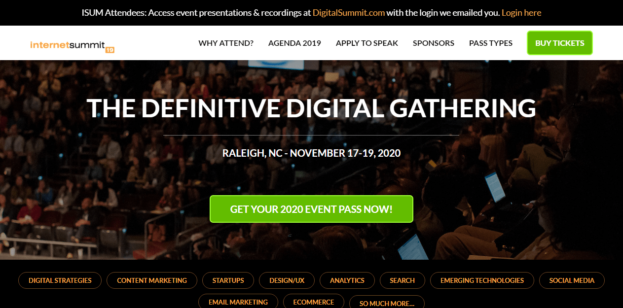 Digital Marketing Conference - Internet Summit