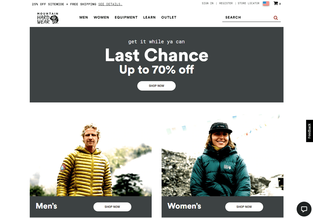 Outdoor Clothing Outlet Special Priced Jackets - Mountain Hardwear discounts