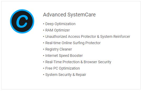 Advanced SystemCare Pro