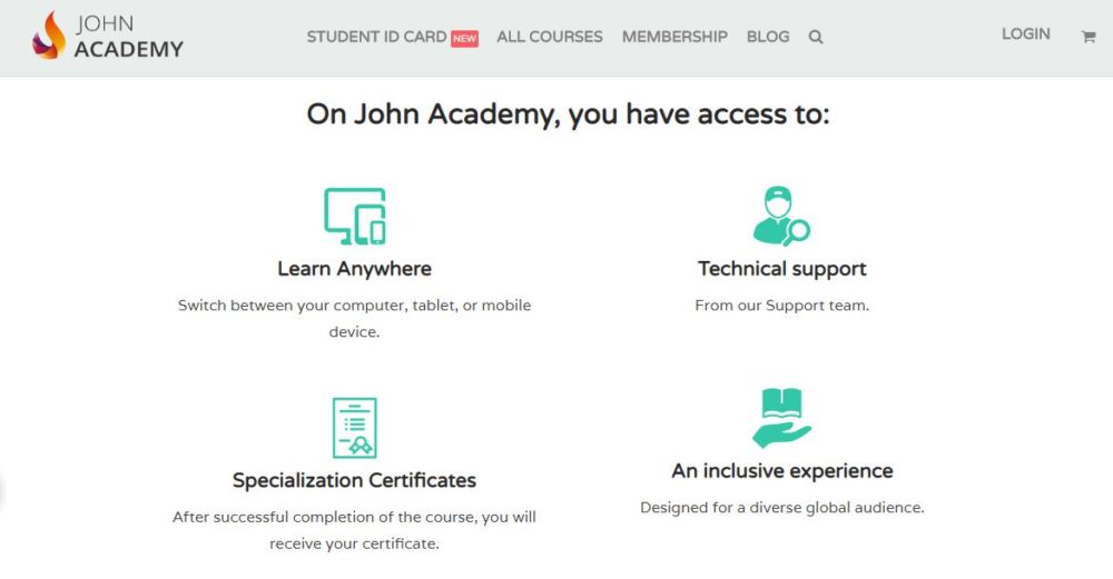 John Academy Access
