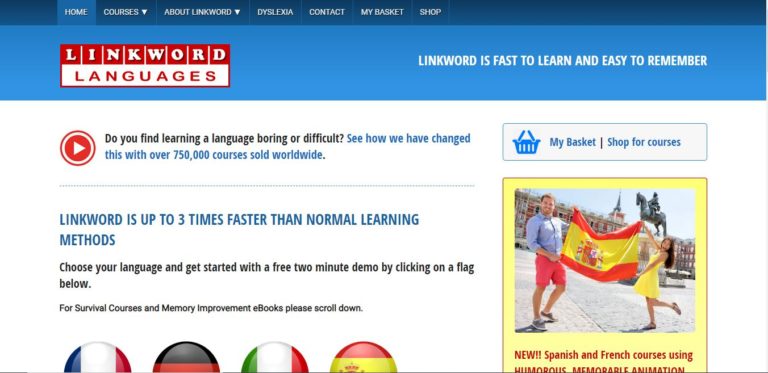 Linkword Languages Review Homepage
